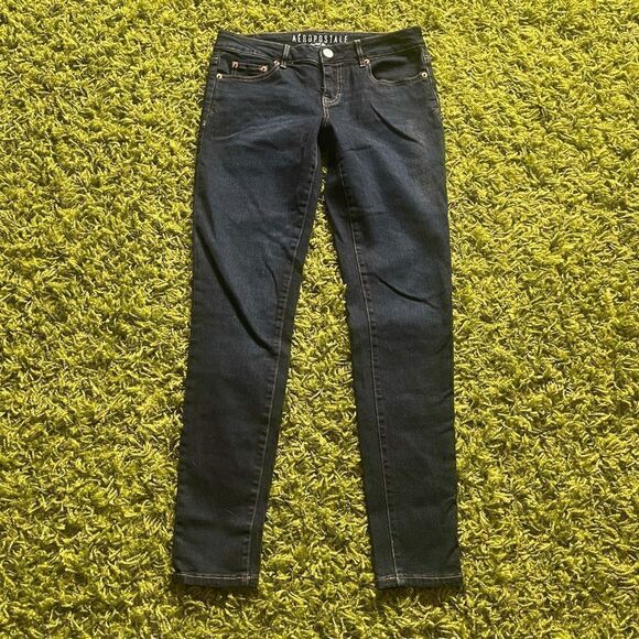 AEROPOSTALE JEANS DARK DENIM - Picture 1 of 12